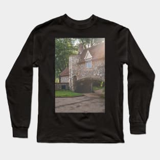 Pulls Ferry in Norwich bathed in sunlight Long Sleeve T-Shirt